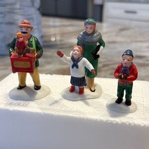 Christmas in the City, “Organ Grinder” NIB